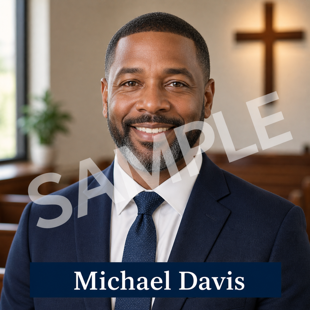 Office administrator Michael Davis